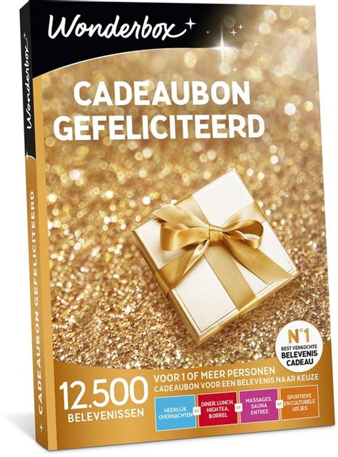 wonderbox omruilen|Wonderbox Gefeliciteerd